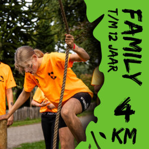 Early Bird - Obstacle Family 4 KM (Kinderen t/m 12 jaar)